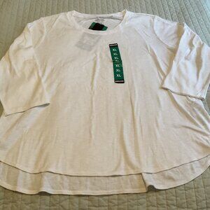 Kirkland 3/4 Sleeve Slub Tee XL